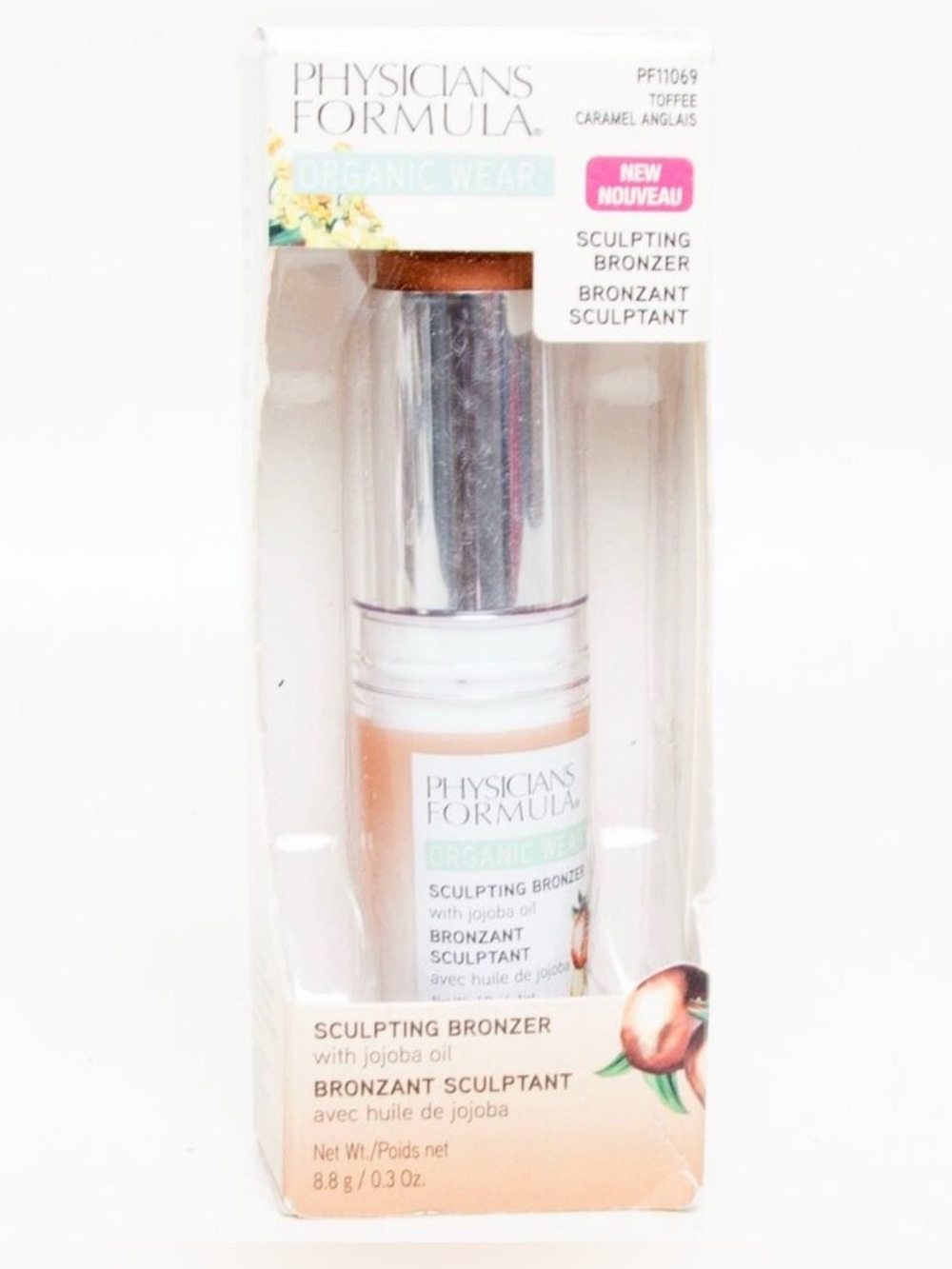 Physicians Formula Sculpting Bronzer Stick - Toffee / Caramel - NIB